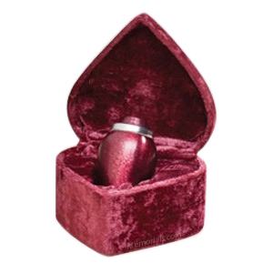 Pet Burgundy Small Cremation Urn